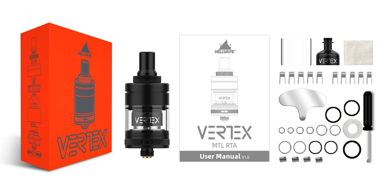 Hellvape VERTEX MTL RTA - Standard Package